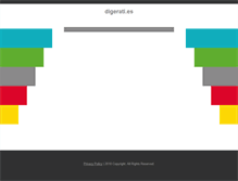 Tablet Screenshot of digerati.es